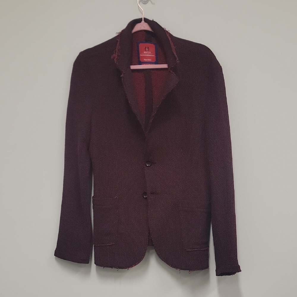 Women's Burgundy Blazer